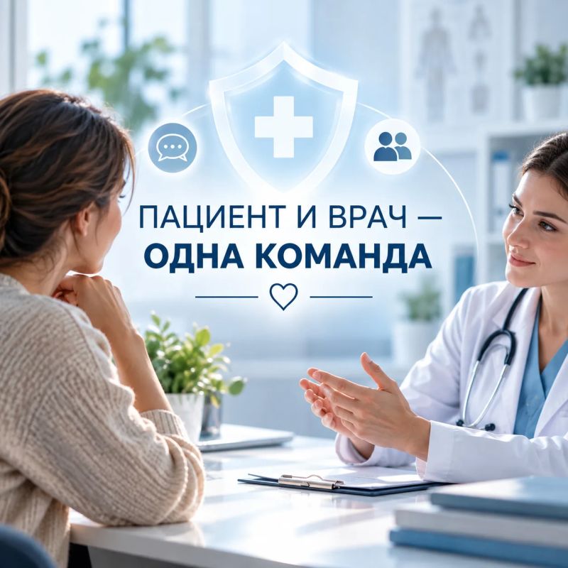 Пациент и врач — одна команда