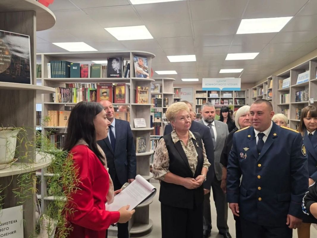 Ольга Бас: С гордостью сообщаю, что в рамках национального проекта «Семья» завершилась модернизация Славяносербской центральной библиотеки Ольга Бас: С гордостью сообщаю, что в рамках национального проекта «Семья» завершилась модернизация Славяносербской центральной библиотеки