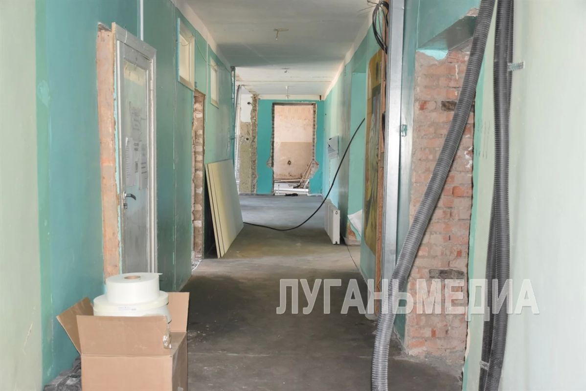 В Новопсковской центральной многопрофильной больнице продолжается масштабный ремонт В Новопсковской центральной многопрофильной больнице продолжается масштабный ремонт