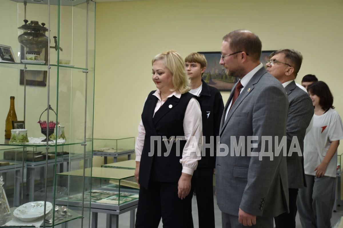 В городском историческом музее Алчевска открылись два экспозиционных зала под названиями «Алчевск и алчевцы в годы Великой Отечественной войны» и «Алчевск послевоенный»