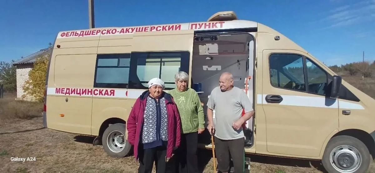 Передвижной ФАП Славяносербской ЦРБ посетил село Кряковка Передвижной ФАП Славяносербской ЦРБ посетил село Кряковка