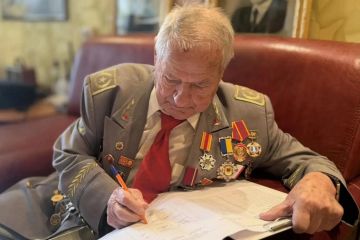 Почётный гражданин Первомайска Василий Мозалев проголосовал на выборах депутатов Государственной Думы