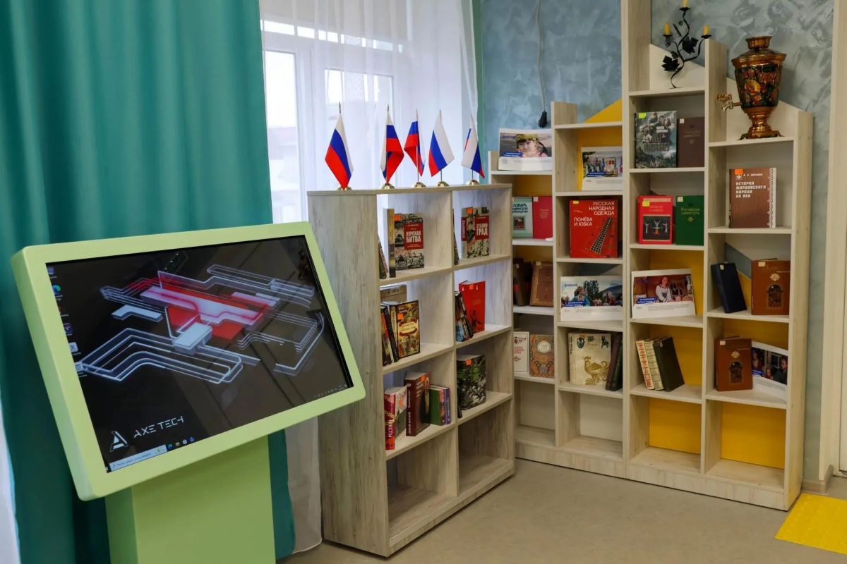 В СЛАВЯНОСЕРБСКЕ ОТКРЫЛАСЬ ПЕРВАЯ МОДЕЛЬНАЯ БИБЛИОТЕКА В СЛАВЯНОСЕРБСКЕ ОТКРЫЛАСЬ ПЕРВАЯ МОДЕЛЬНАЯ БИБЛИОТЕКА