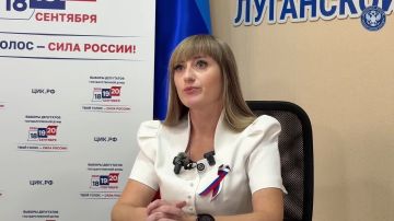 Марианна Сумская — об открытии избирательных участков и начале голосования на территории Луганской Народной Республики на выборах депутатов Государственной Думы Федерального Собрания Российской Федерации девятого созыва