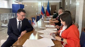 Руководитель Минтопэнерго ЛНР проголосовал на выборах депутатов Государственной Думы Российской Федерации