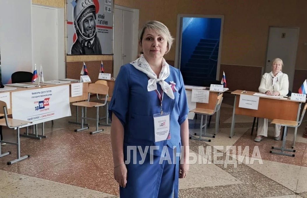 Как проходит голосование в Антраците? Рассказала председатель одной из УИК Елена Погорелова: