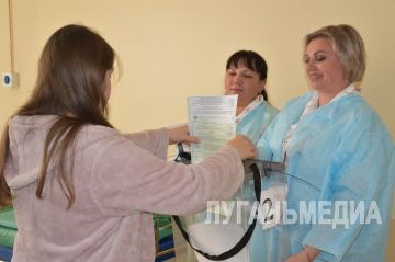 В Краснодонском районе не выходя из медицинского учреждения проголосовали будущие мамы