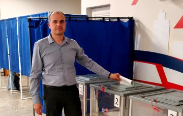 Роман Терехов принял участие в выборах депутатов Государственной Думы девятого созыва