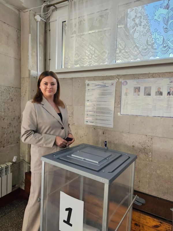 Галина Дуброва: Сегодня первый день голосования, и я уже исполнила свой гражданский долг