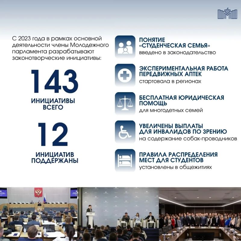 Созыв Молодежного парламента при Государственной Думе 20 сентября завершает работу Созыв Молодежного парламента при Государственной Думе 20 сентября завершает работу