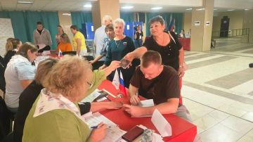 Жители Краснодонщины активно участвуют в выборах депутатов Государственной Думы Российской Федерации