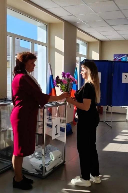 Впервые голосующие избиратели продолжают принимать участие в выборах в ЛНР Впервые голосующие избиратели продолжают принимать участие в выборах в ЛНР