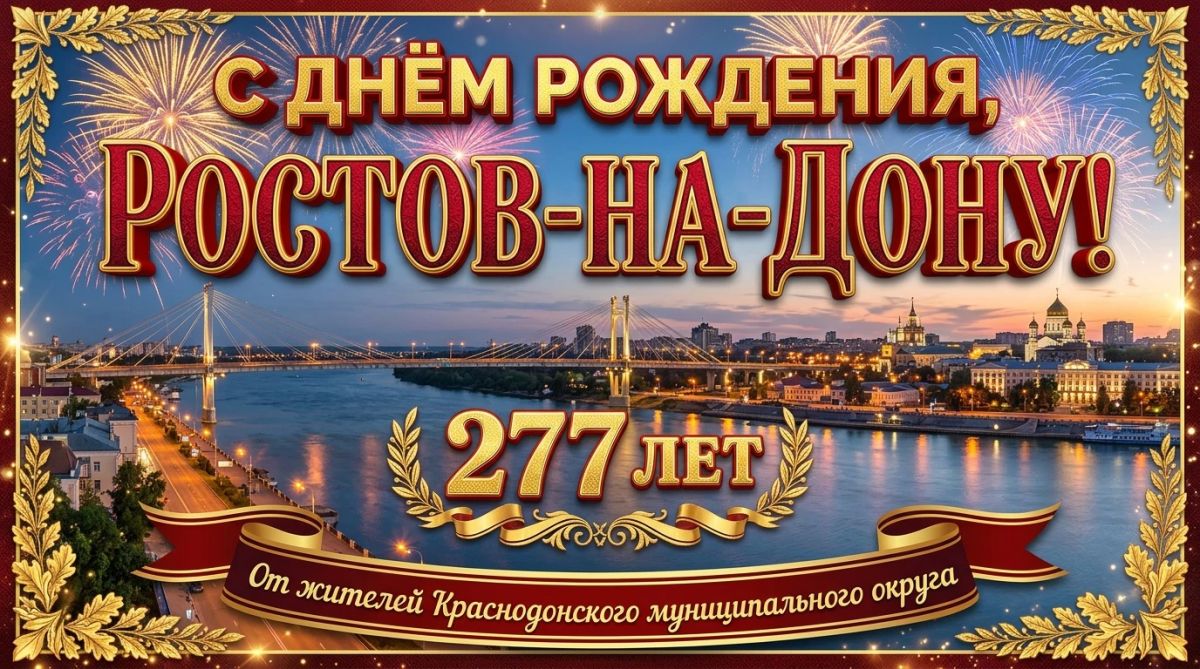 Уважаемый Александр Юрьевич! Дорогие ростовчане!