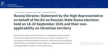 «Выборы незаконны, Россия должна капитулировать»: ЕС опубликовал заявление по итогам голосования