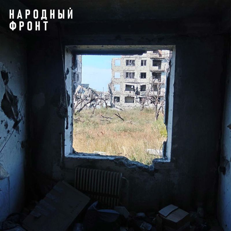 На кадрах — зона боевых действий На кадрах — зона боевых действий