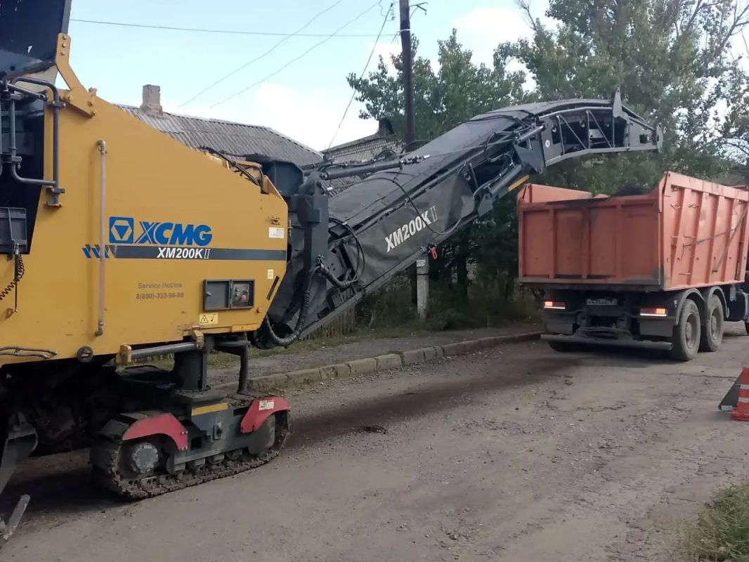 Продолжается благоустройство дорожной сети округа Продолжается благоустройство дорожной сети округа