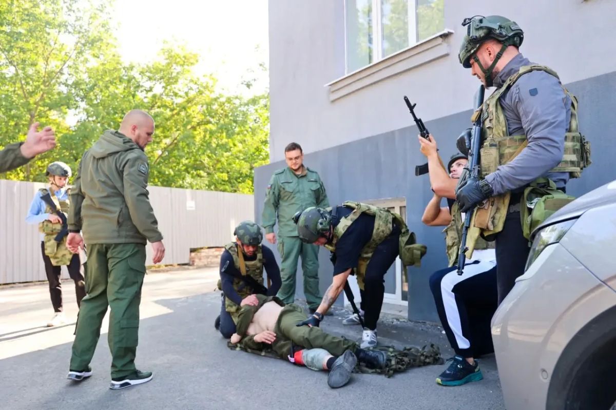 Первые 20 сотрудников МВД прошли обучение в республиканском филиале Центра «Воин» Первые 20 сотрудников МВД прошли обучение в республиканском филиале Центра «Воин»