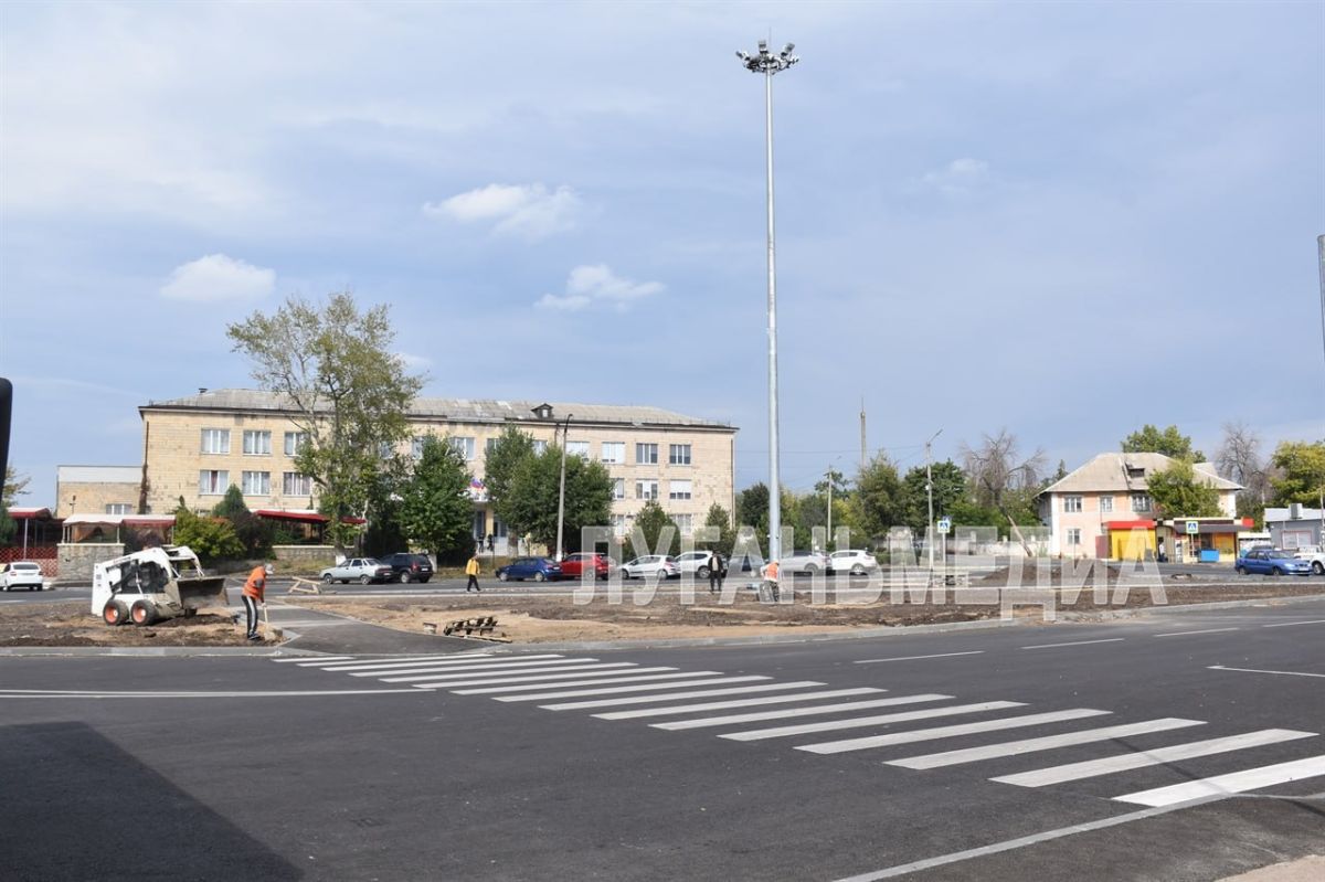 В Краснодоне ремонтные работы на автостанции близятся к финалу