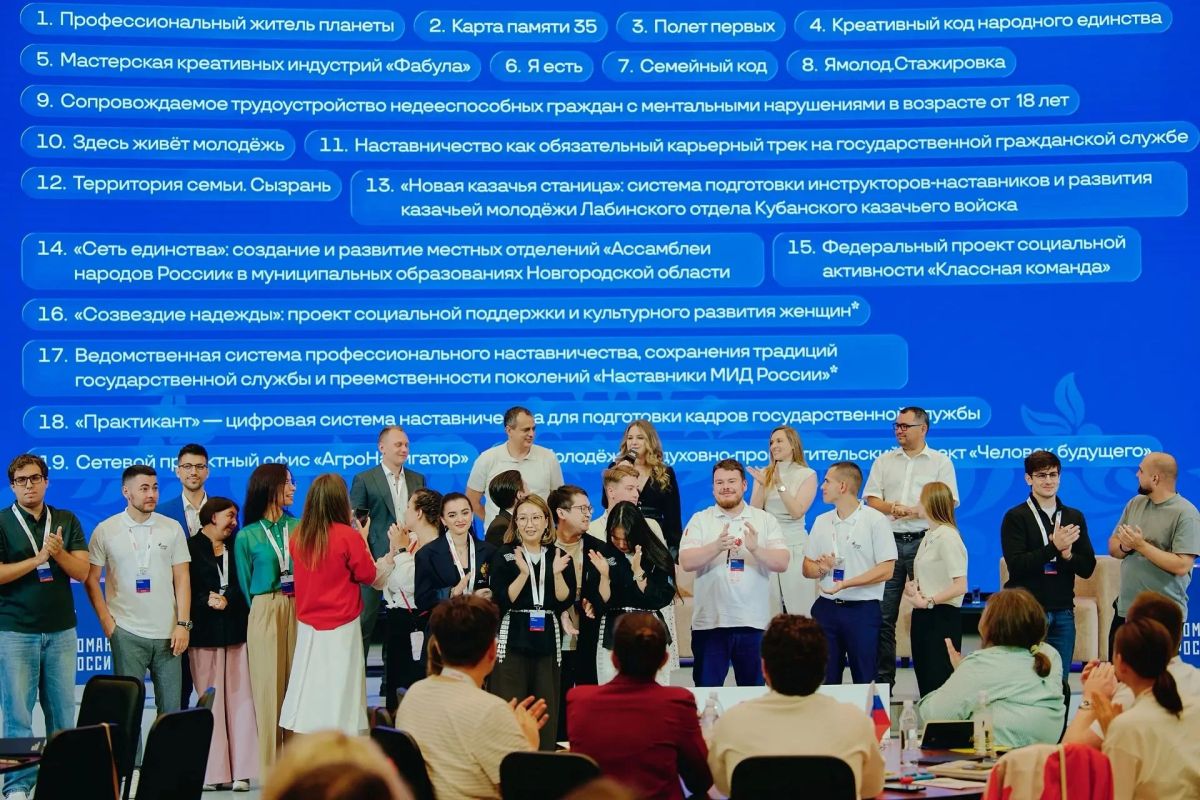 Проект представителя ЛНР вошел в топ-20 инициатив программы «Команда России» Проект представителя ЛНР вошел в топ-20 инициатив программы «Команда России»