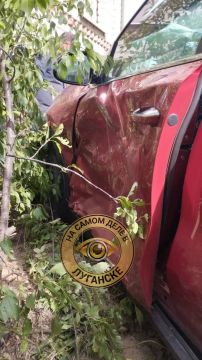 В Луганске на улице Галицкого произошло ДТП