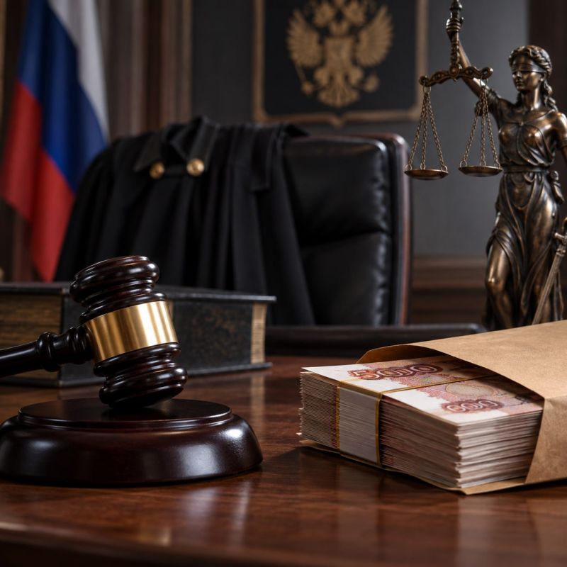Председателя Антрацитовского городского суда обвиняют в получении взятки в 1,5 млн рублей