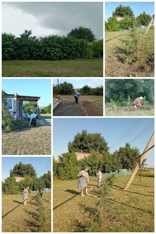 22 сентября в Марсовском Народном Доме культуры провели "Субботник-путь к чистоте и порядку"