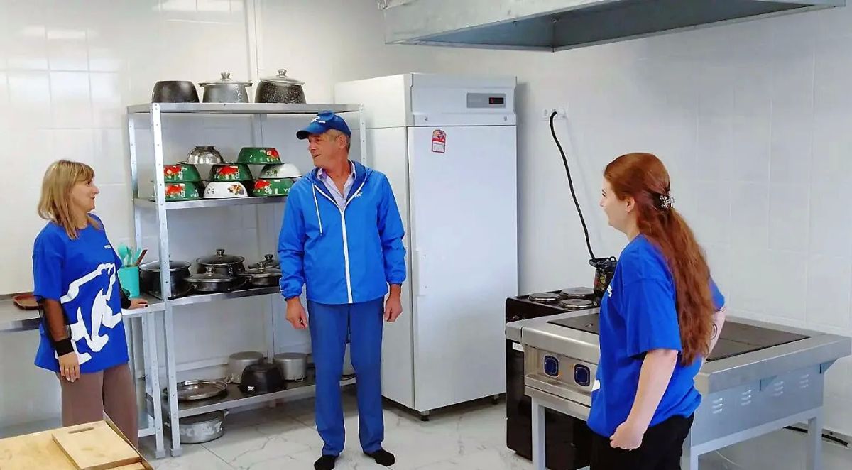 Обновление дошкольного учреждения «Ромашка» в Беловодском муниципальном округе, проходящее в рамках партийного проекта «Новая школа», вышло на финишную прямую Обновление дошкольного учреждения «Ромашка» в Беловодском муниципальном округе, проходящее в рамках партийного проекта «Новая школа», вышло на финишную прямую