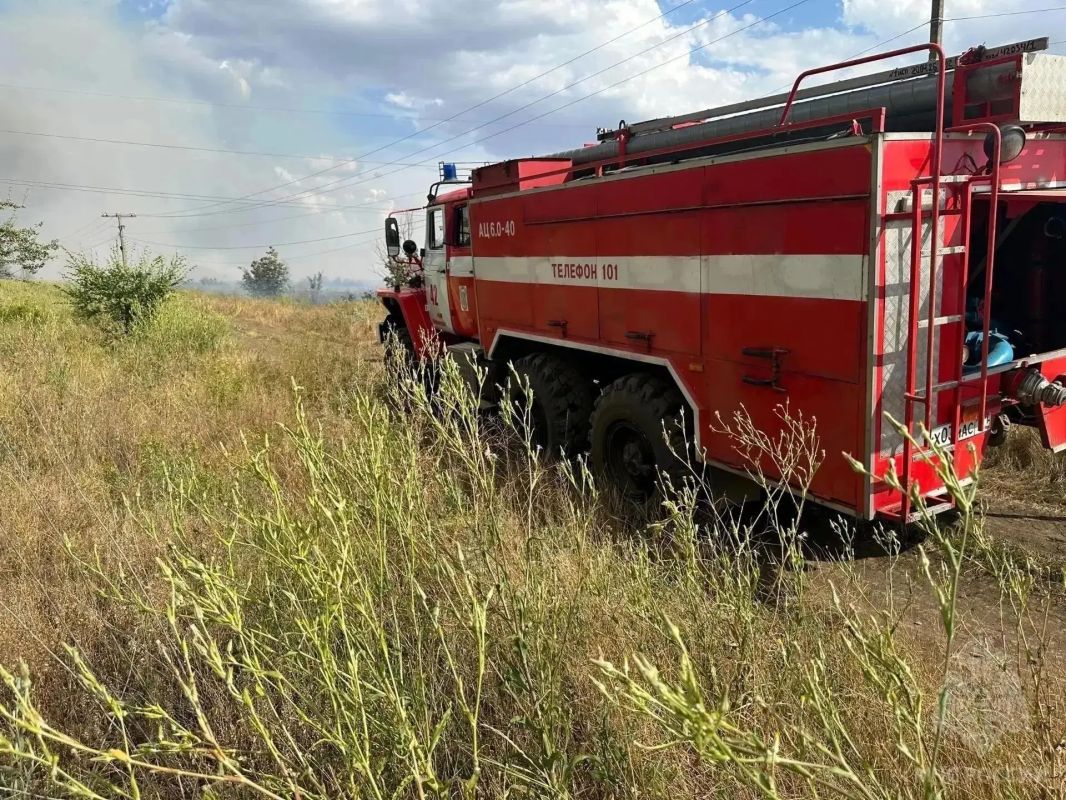 За сутки в ЛНР ликвидировали 24 пожара