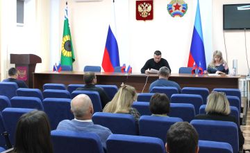 24 сентября 2026 года в администрации Белокуракинского муниципального округа состоялось седьмое заседание рабочей группы межведомственной комиссии Луганской Народной Республики по противодействию нелегальной занятости