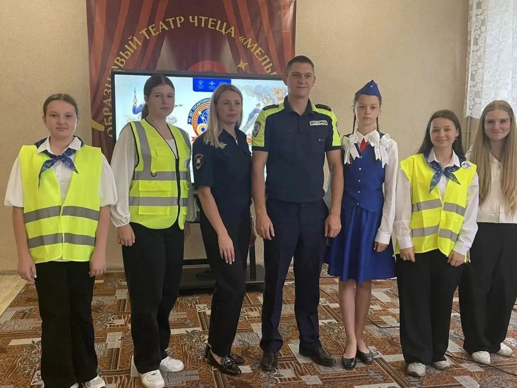 В Ровеньках прошел Единый урок по безопасности дорожного движения