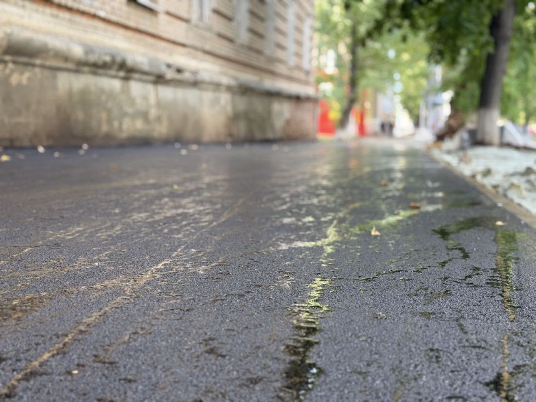В Молодогвардейске завершается благоустройство улицы Ленина В Молодогвардейске завершается благоустройство улицы Ленина