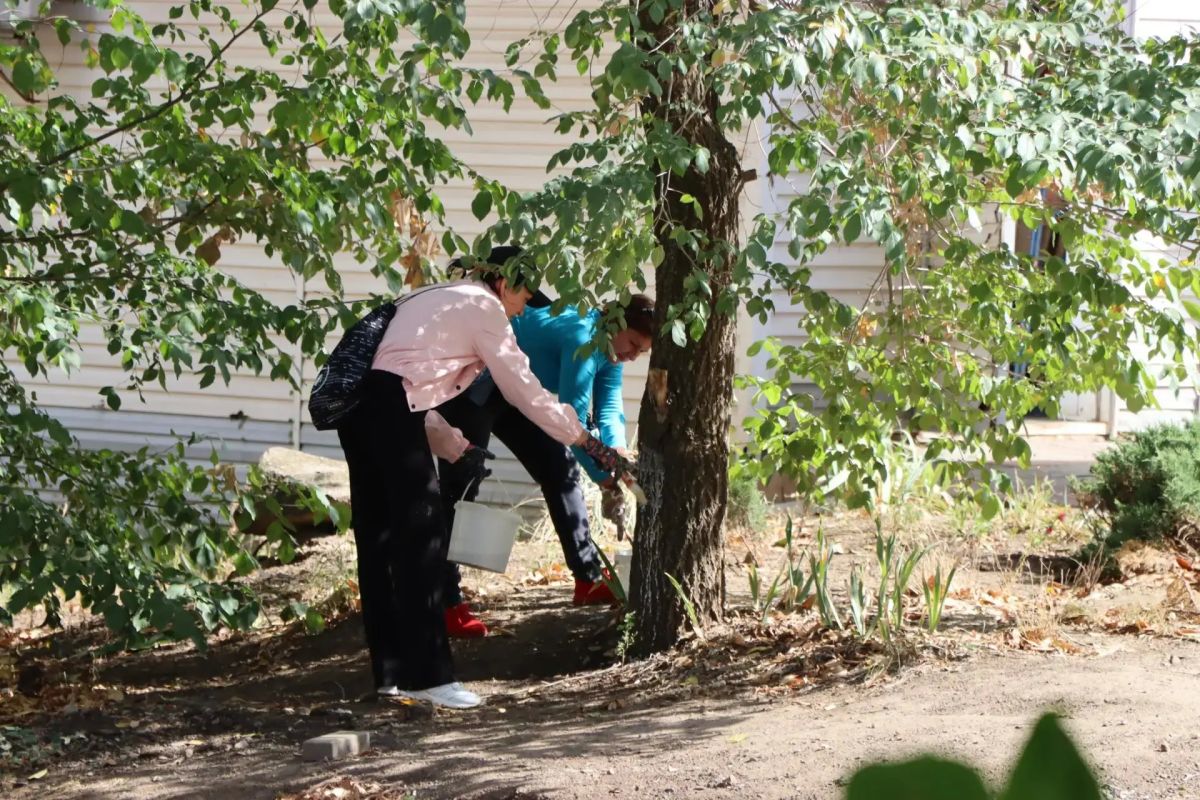 В преддверии Дня Города в Лутугино прошел очередной субботник В преддверии Дня Города в Лутугино прошел очередной субботник