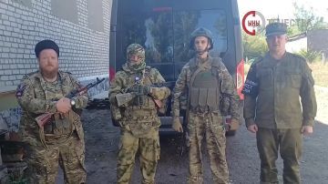 Военные следователи СК России доставили гуманитарную помощь казачьей бригаде «Сибирь» в ЛНР