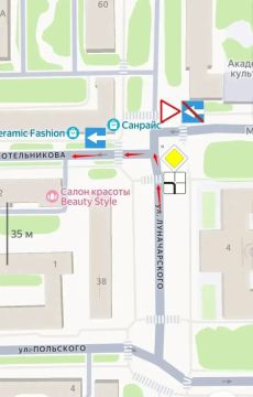 Порядок движения на перекрестке ул. Луначарского, Котельникова и Красной площади изменится с 1 октября