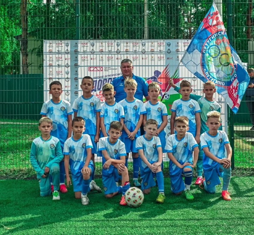 Футболисты Лутугинской спортивной школы вошли в топ-5 на фестивале «Дорогами Победы» в Курске