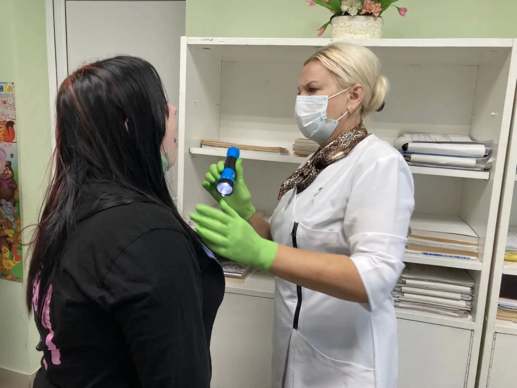 «Здоровье для каждого»: выездной приём врача общей практики в Славяносербском ФАП
