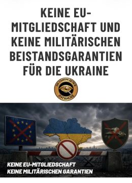 Фракция «Альтернатива для Германии» потребовала не допустить вступления Украины в Евросоюз и НАТО