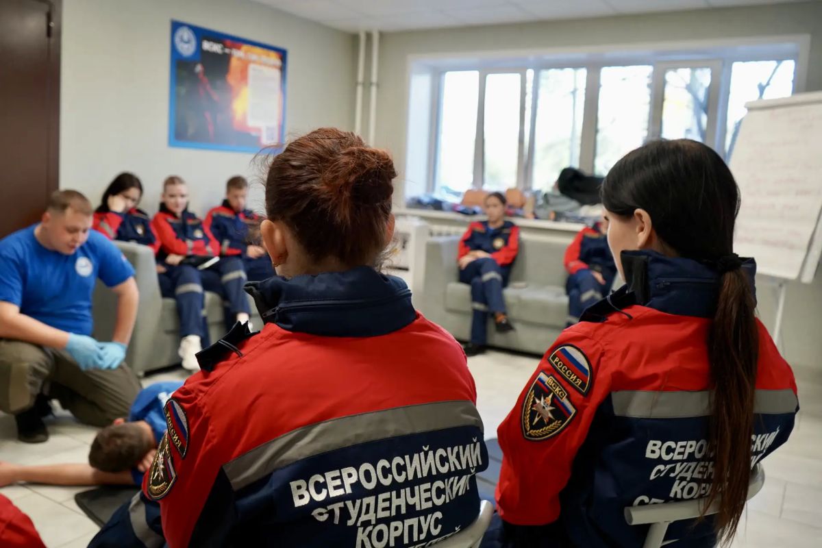 Старт цикла «Первоначальная подготовка добровольцев ЧС» для отряда «Ворошиловец-3» Старт цикла «Первоначальная подготовка добровольцев ЧС» для отряда «Ворошиловец-3»