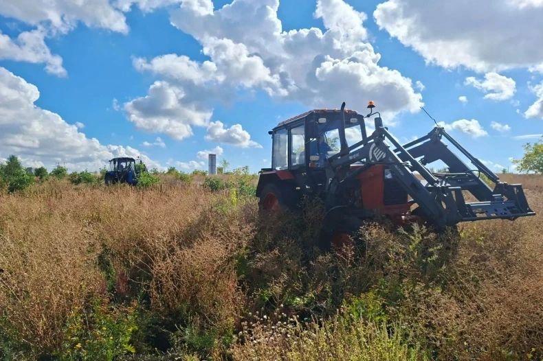Завершена повторная опашка минерализованных полос в Червонопартизанске