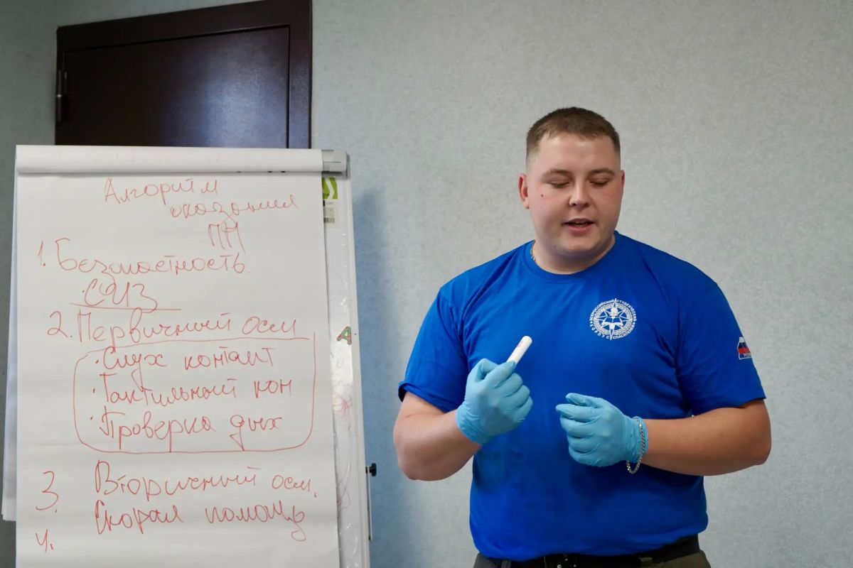 Старт цикла «Первоначальная подготовка добровольцев ЧС» для отряда «Ворошиловец-3» Старт цикла «Первоначальная подготовка добровольцев ЧС» для отряда «Ворошиловец-3»