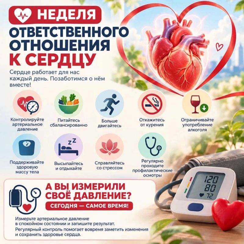 Неделя ответственного отношения к сердцу