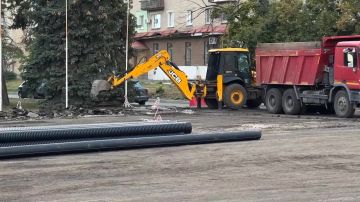 Андрей Рубанцов: Продолжается реализация проекта по капитальному ремонту одного из важных участков центральной части Ровенек — улицы Ленина от улицы Коммунистической до улицы Плеханова
