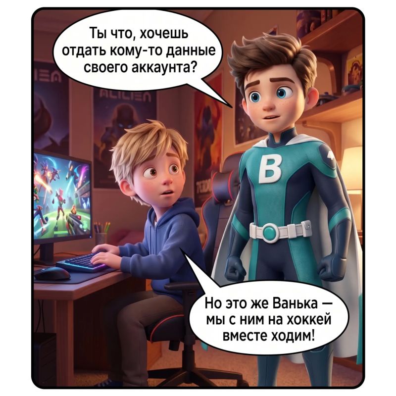 Иногда мошенники притворяются друзьями и выбирает момент, когда мы не ждем подвоха. Иногда мошенники притворяются друзьями и выбирает момент, когда мы не ждем подвоха.