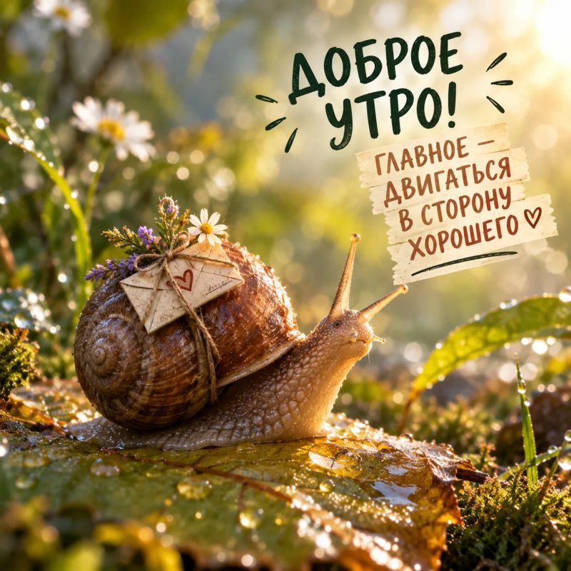 С добрым утром!