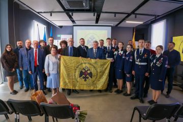 Денис Мирошниченко принял участие в расширенном заседании попечительского совета регионального отделения Российского военно-исторического общества в ЛНР