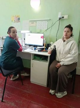 Приём врачей Славяносербской ЦРБ прошел в Лотиковской амбулатории