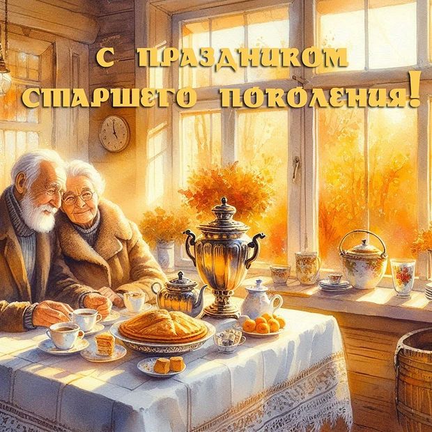 1 октября — прекрасный осенний праздник, День пожилого человека
