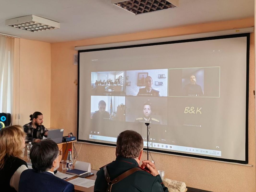 1 октября 2026 г. в Центральной городской библиотеке им. К.Маркса города Могилёва состоялся российско-белорусский телемост дружбы «Казачье Единство» 1 октября 2026 г. в Центральной городской библиотеке им. К.Маркса города Могилёва состоялся российско-белорусский телемост дружбы «Казачье Единство»