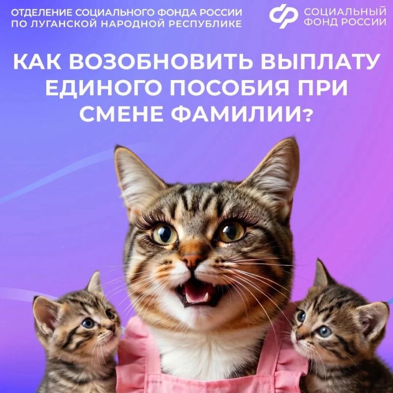 Как будут платить единое пособие, если я сменила фамилию