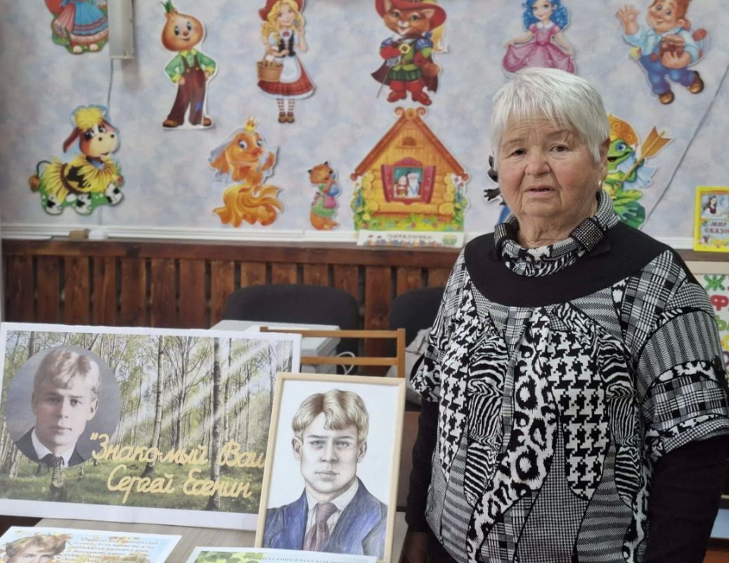 В библиотеке села Первозвановка к Есенинскому празднику поэзии был проведен литературный портрет "Знакомый ваш Сергей Есенин" В библиотеке села Первозвановка к Есенинскому празднику поэзии был проведен литературный портрет "Знакомый ваш Сергей Есенин"